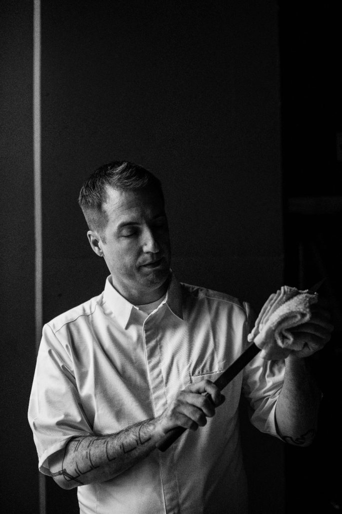 Portrait of Executive Chef J. Trent Harris
