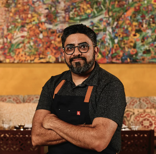 Portrait of Chef & Owner Niven Patel